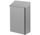 Cubo de la basura, papelera - ac wb 7 e, acero inox., 7 l