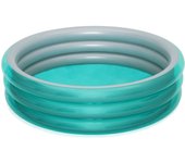 Piscina hinchable redonda metálica grande de 3 anillos bestway 51043