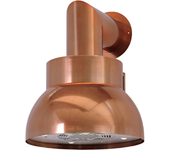 Campana extractora bell en acero inoxidable cobre antiguo ø50 cm
