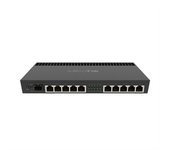 Mikrotik routerboard rb4011igs+rm - router rack 10 puertos gigabit 1 slot sfp+ 10g routeros l5