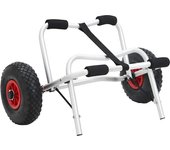 Vidaxl carrito plegable de aluminio 45 kg