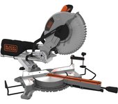 Scie à onglet radiale 25,4 cm, 2100w - black+decker - bes710-qs