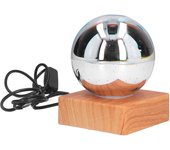 Lámpara de mesa colorida con luz de fuegos artificiales 3d, bola de cristal led, luz nocturna alimentada por usb para dormitorio