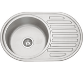 Fregadero con escurridor sin orificio grifo australia 20 cm(alto)77 cm(ancho)50 cm(largo)