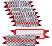 Vileda ultramax / ultramax turbo / ultra max / 1-2 spray broom wipe [lote 8] trapeador lavable reutilizable