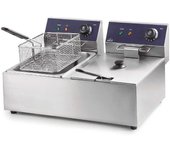 Freidora electrica 2 x 6 lts 5000w