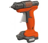 Pistola encoladora sin cable black & decker 12 v suministrada sin batería ni cargador bdcgg12n