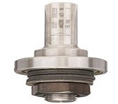 Vástago de inserción para cortador de ranuras con piloto para cojinete a bolas, 8 mm, d 22 mm, g 60,3 mm