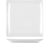 6 platos de gres osaka pan blanco 16x16 h&h