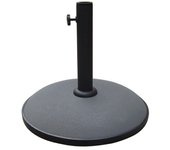 Marbueno base sombrilla redonda cemento 45x36 cm 20kg gris jardin, piscina y terraza 10449