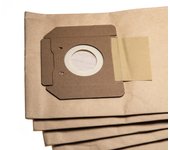 Vhbw 5x bolsa compatible con kärcher nt 611 eco tea aspiradora - papel, 75,5 cm x 20 cm, marrón