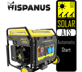 Generador inverter automático 4000w neron ats/sol hispanus - silencioso, apoyo solar, carga baterías de tu instalación fotovoltaica