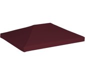 Toldo de cenador burdeos 310 g/m2 3x4 m