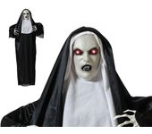 Decoración para halloween monja 100 x 75 x 13 cm - marca: bigbuy home - ean: 8422259747666