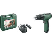 Taladro atornillador sin cable de 12v 1,5ah integrado con estuche bosch - incluye cargador de batería+estuche