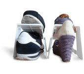Zapatero flip flap pack de 6 blanco