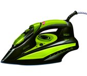 Plancha ropa vapor, suela cerámica, vapor vertical, golpe vapor, antical, autolimpieza, cable 360º, mpm, verde, mze-04/c 2800