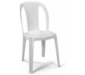 Silla monoblock resina tiuana blanco 1120 scab