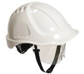 Casco visera endurance plus visor, industrial eléctrica pw54