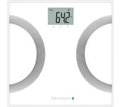 Medisana báscula con análisis corporal bs 445 180kg blanca 40441 unico / blanco