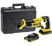 Stanley fmc675d2-qw - sierra sable 18v y 2.0ah. 2 bateria sy cargador 30 mins. maletin