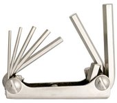 Unior 610986 - juego de 7 llaves allen modelo navaja de 2.5 a 10 mm serie 220/3mh