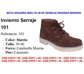 Bota serraje safari vulcan.t-45 marron segarra