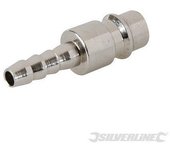 Silverline - conector europeo para mangueras neumáticas, 2 pzas manguera: ø8 mm