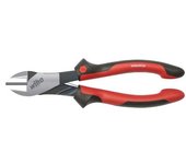 Wiha alicates de corte diagonal de fuerza industrial con dynamicjoint® con resorte de apertura conectable y desconectable (41317)