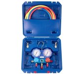 Maleta manómetro analizador r22 r410a r404a r407c de 2 vías