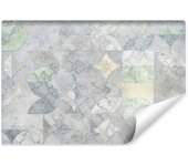 Papel pintado vlieseline foto abstraction adornos florales para habitación 270cm x 180cm