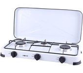 Cocina de gas 3 fuegos - encendido manual - rejillas extraibles - muvip