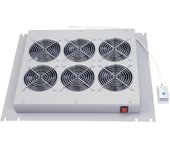 Unidad de ventilador de gabinete independiente triton, 6 ventiladores