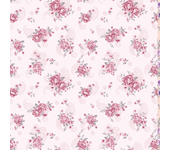 Papel pintado floral jardín de rositas