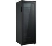 Mini-refrigerador de 128l con congelador de 8l + refrigerador de 120l, capacidad para 94 latas de bebidas.