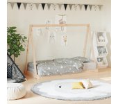 Maison exclusive - estructura de cama para niños madera maciza de pino 80x160 cm
