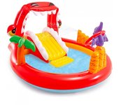 Piscina hinchable infantil intex 57163 niños happy dino play center juego