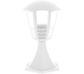 Farola/sobremuro terva pequeño ip44 1xe27 al.30xd.17cm blanco
