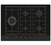Placa gas haier havg7wl4hb 5f 75cm negro