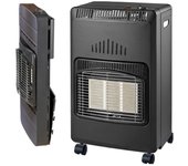 Calentador de gas infrarrojo 4200w nova slim niklas plegable piezo calentador de espacio