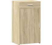 Aparador | aparador de comedor | armario de cocina de madera de ingeniería roble sonoma 50x42,5x93 cm cfw75795