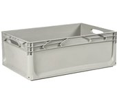 Caja industrial 600x400 h 220 mm gris