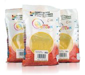 Kits tres bolsas de 500g. easy color pigmento amarillo 952. pigmento amarillo para cemento, mortero y hormigón