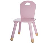 Wellhome silla para niños 28x50x28 cm en rosa
