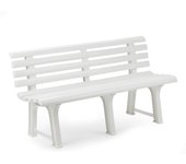 Banco jardin color blanco ipae progarden