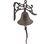 Origen home decor campanas jardin | adorno pared jardín marrón - 18x17x11cm