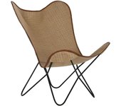 Silla metal ratan 74x78x92
