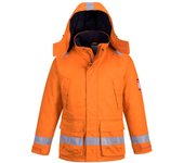 Chaqueta de invierno ignífuga y antiestática industria offshore portwest fr59