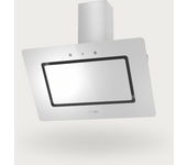 Campana extractora decorativa evvo ce43 cristal white