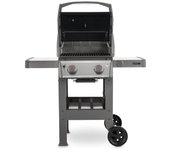 Weber spirit ii e-210 gbs 7770 w barbacoa gas carro negro, acero inoxidable